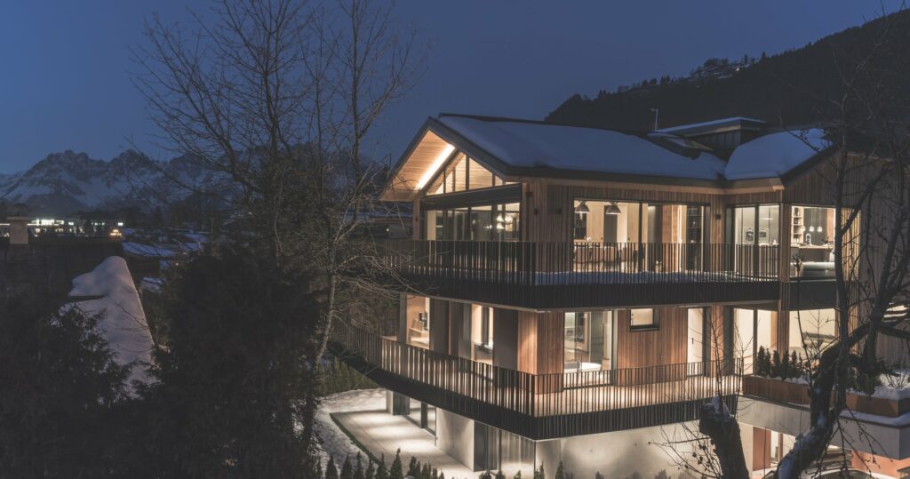 H2S - Neubau eines exklusiven Wohnhauses in Kitzbühel in moderner Architektur